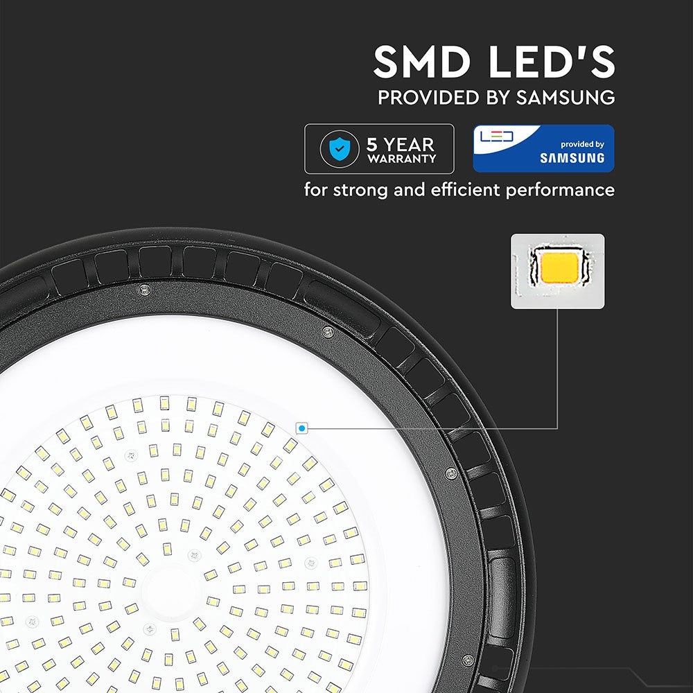 200W Oprawa Highbay LED ( Zasilacz MEANWELL ) / Chip SAMSUNG / Barwa:6400K