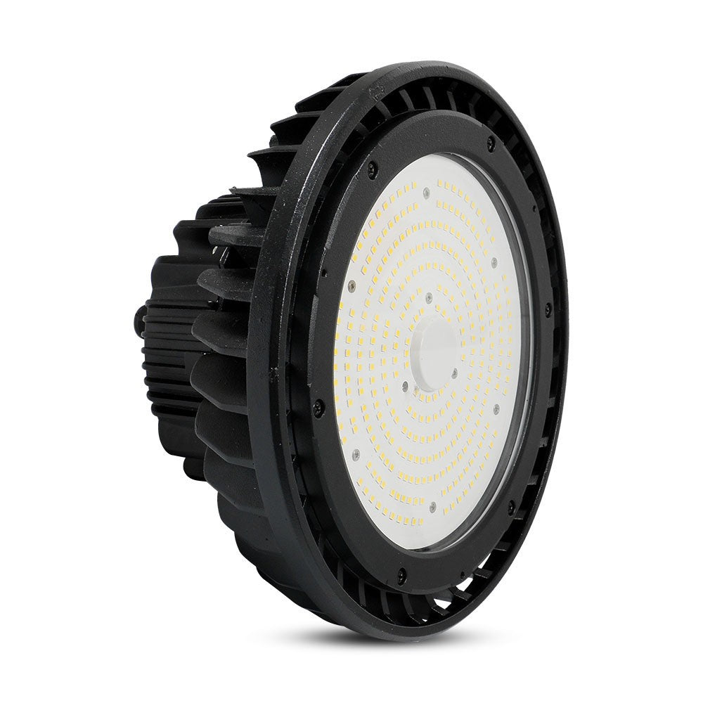 200W Oprawa Highbay LED / Zasilacz: MEANWELL / Chip SAMSUNG / Barwa:4000K / Obudowa: Czarna / Skuteczność: 140lm/W