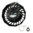 100W Oprawa Highbay LED ( Zasilacz SAMSUNG ) / Barwa:6000K / Obudowa: Czarna / Wydajność: 120lm/w / Kąt 90'