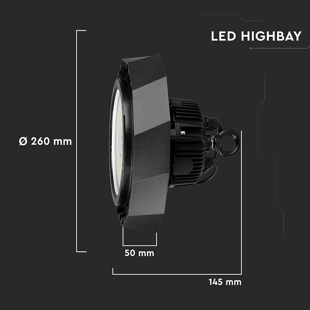 100W Oprawa Highbay LED ( Zasilacz SAMSUNG ) / Chip SAMSUNG / Barwa:4000K