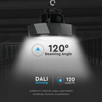 100W Oprawa Highbay LED ( Zasilacz SAMSUNG ) / Chip SAMSUNG / Barwa:4000K