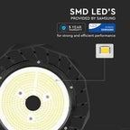 100W Oprawa Highbay LED ( Zasilacz SAMSUNG ) / Chip SAMSUNG / Barwa:4000K