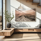 żyrandol Handa beige 1xE27