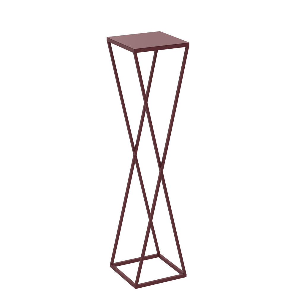 Flower stand Column B 1000x240x240 burgundy