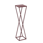 Flower stand Column B 1000x240x240 burgundy