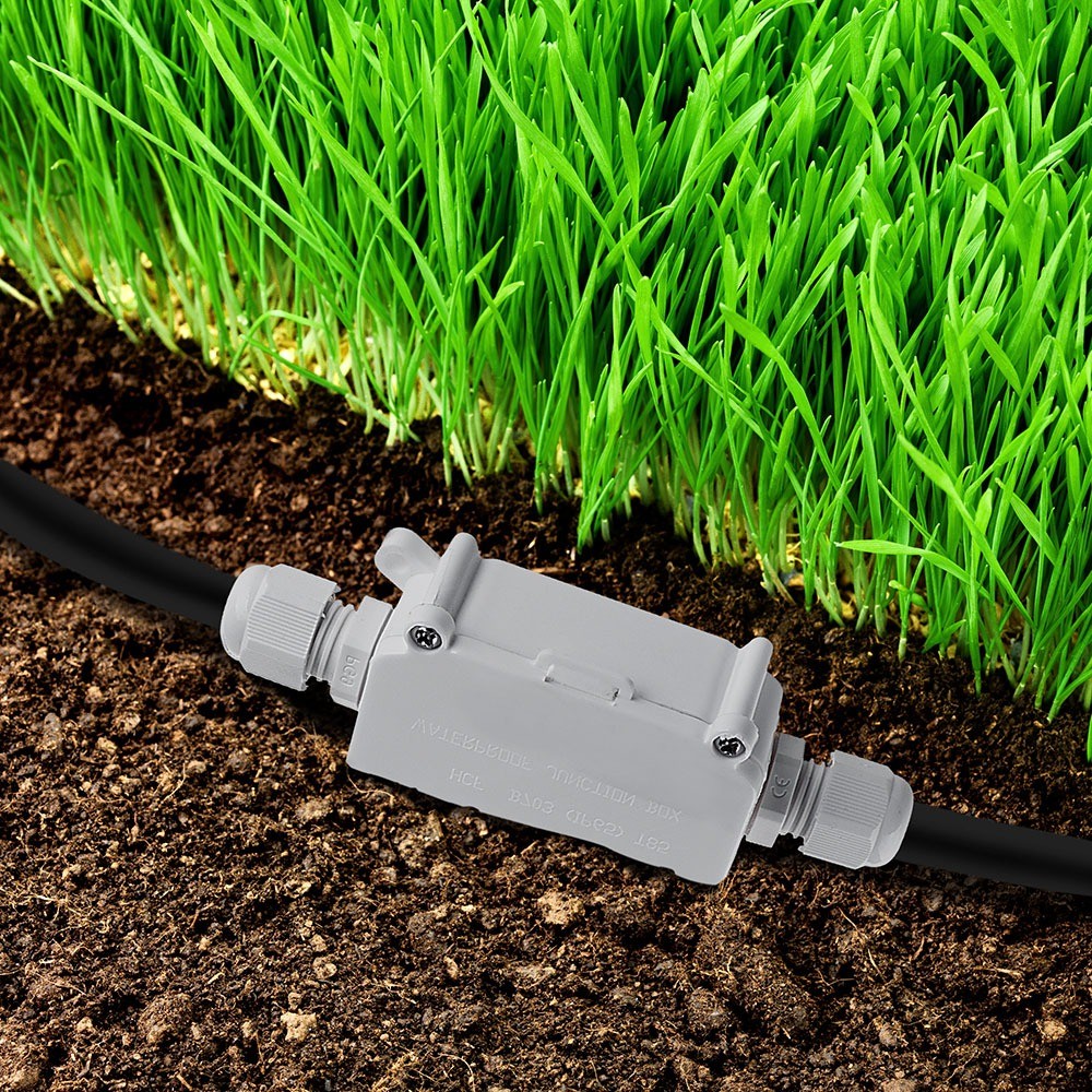 Złącze kablowe hermetyczne do przewodów elektrycznych / Przekrój żyły: 0,5-2,5mm² /IP65 / Biały