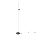 Maytoni Lampa podłogowa Thin - Aluminium - Czarny MOD395FL-L28B3K