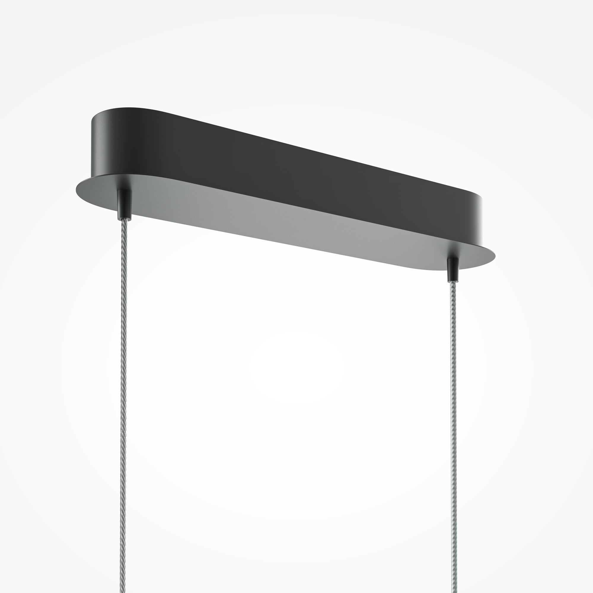 Maytoni Lampa wisząca Curve - Metal - Czarny MOD243PL-L18BK