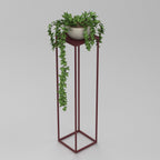 Flower stand Column A 1000x240x240 burgundy