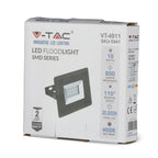 10W Naświetlacz LED SMD / Barwa:3000K / Obudowa: Czarna