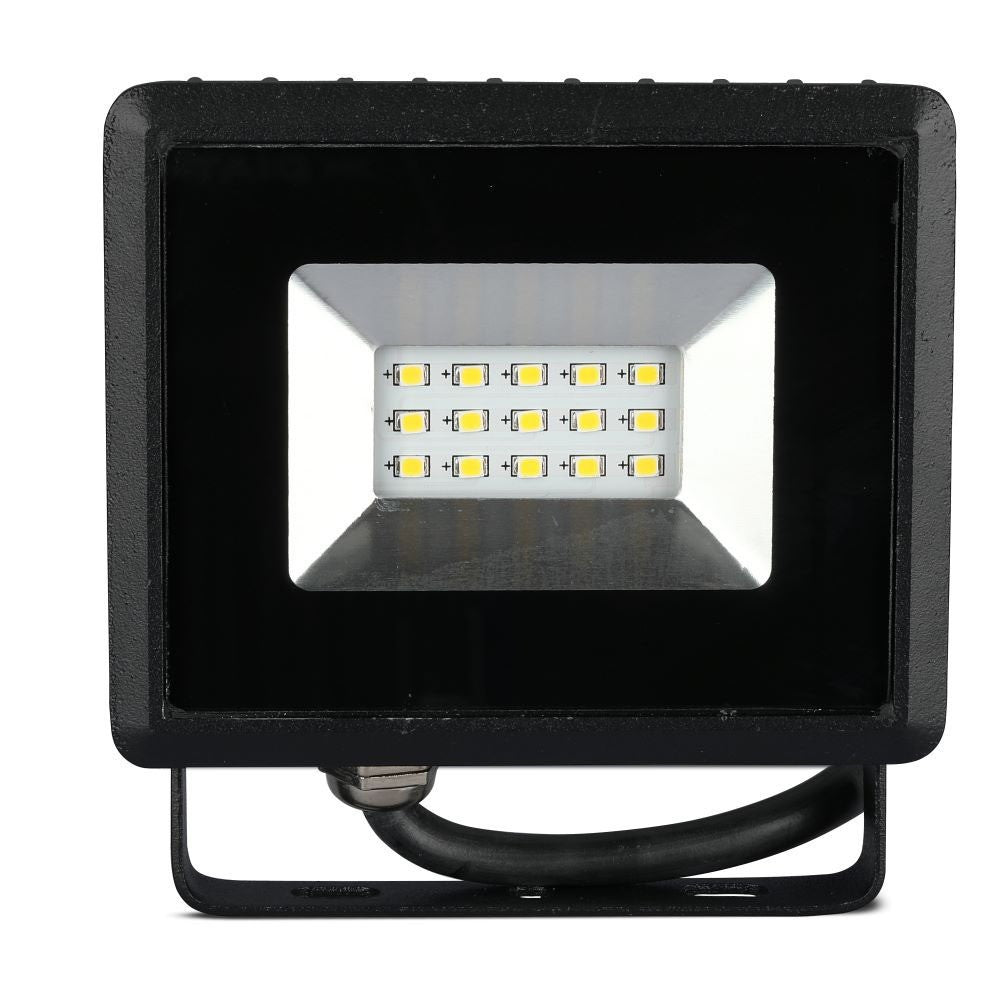 10W Naświetlacz LED SMD / Barwa:4000K / Obudowa: Czarna