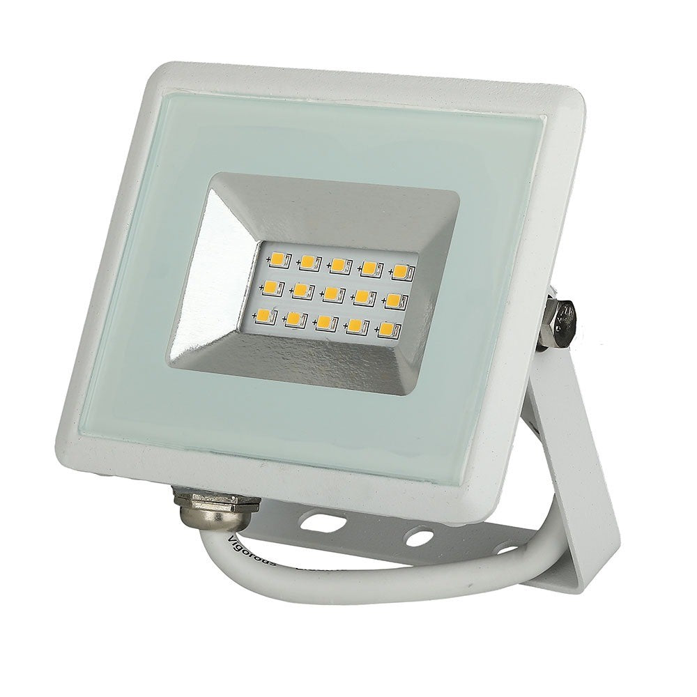 10W Naświetlacz LED SMD / Barwa:6500K / Obudowa: Biała
