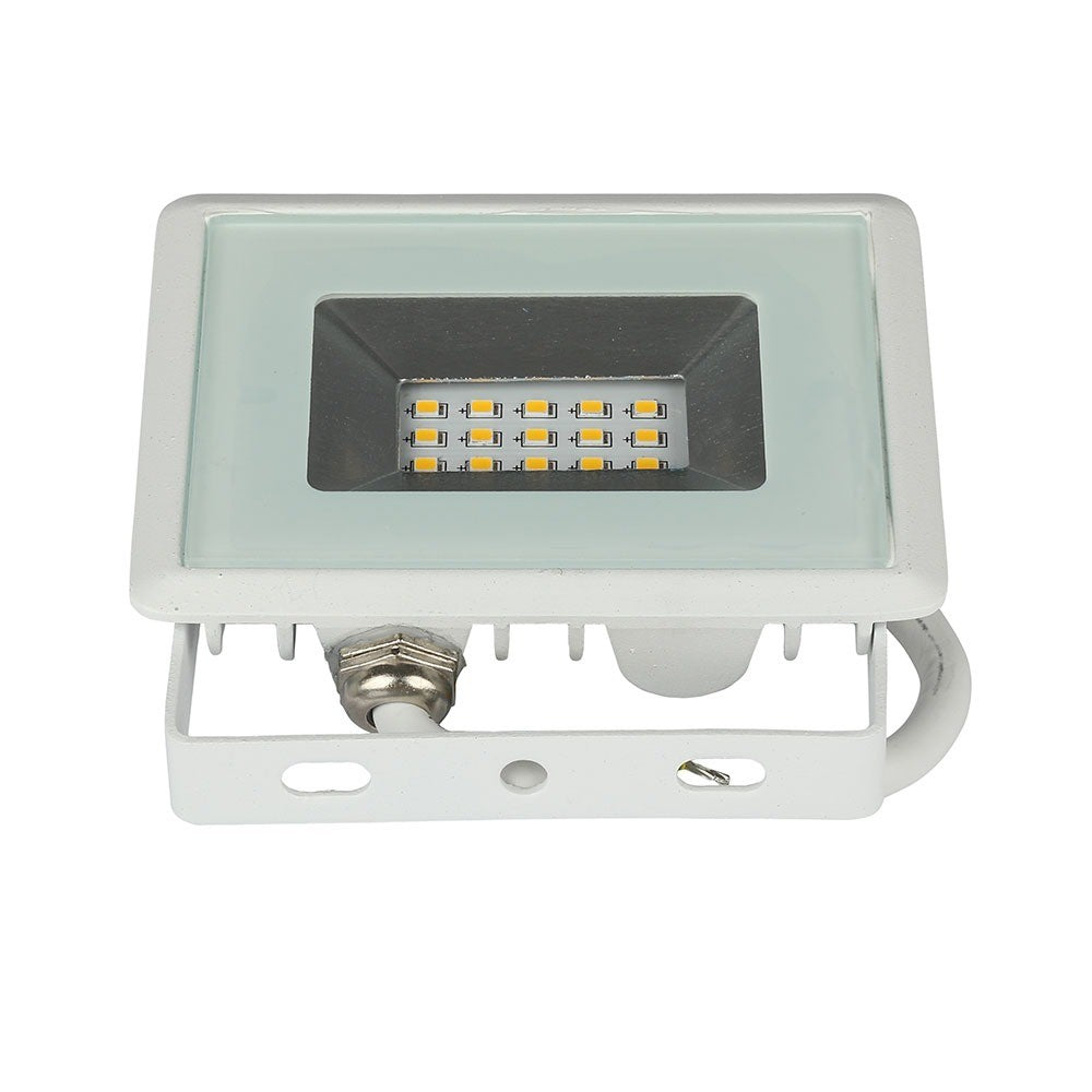 10W Naświetlacz LED SMD / Barwa:3000K / Obudowa: Biała
