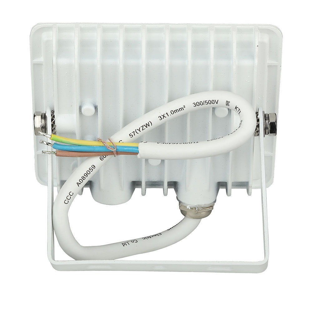 10W Naświetlacz LED SMD / Barwa:4000K / Obudowa: Biała