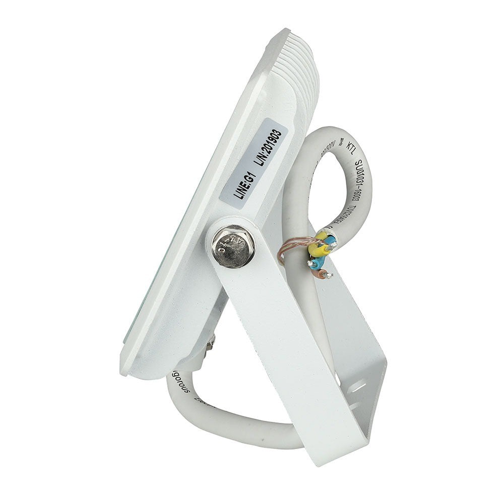10W Naświetlacz LED SMD / Barwa:3000K / Obudowa: Biała