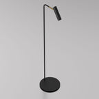 Lampa podł. Axion black/gold 1xGU10