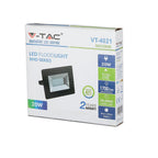 20W Naświetlacz LED SMD / Barwa:3000K / Obudowa: Czarna
