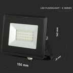 20W Naświetlacz LED SMD / Barwa:4000K / Obudowa: Czarna
