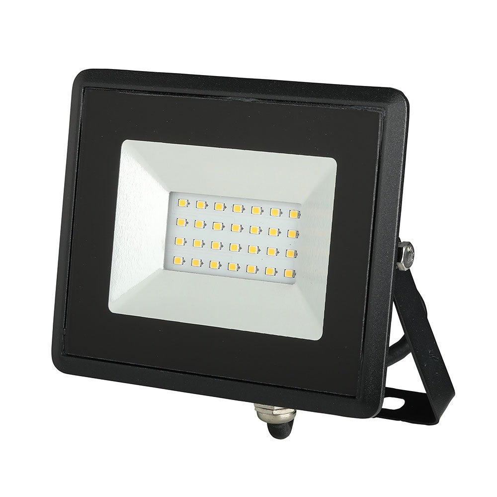 20W Naświetlacz LED SMD / Barwa:3000K / Obudowa: Czarna