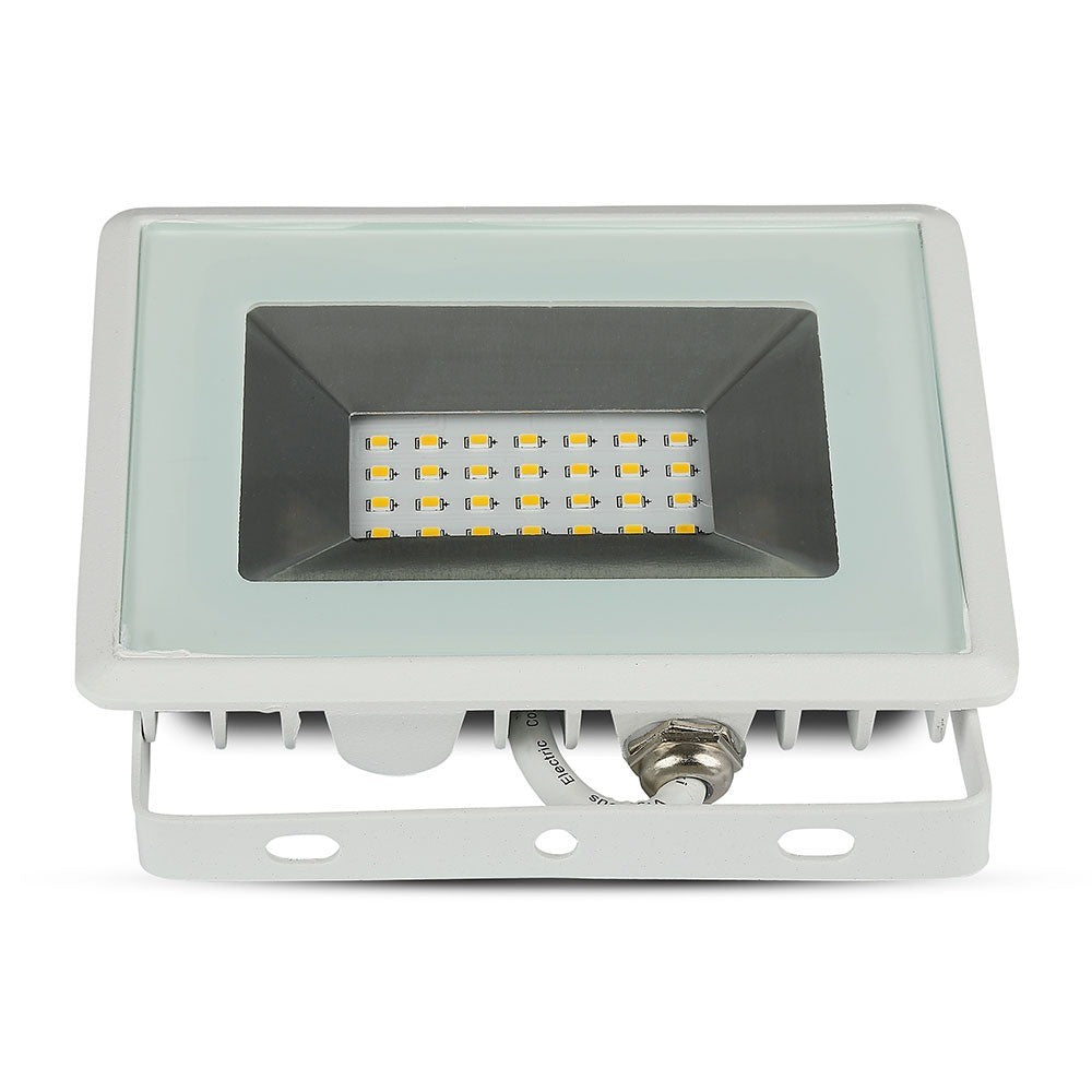 20W Naświetlacz LED SMD / Barwa:3000K / Obudowa: Biała