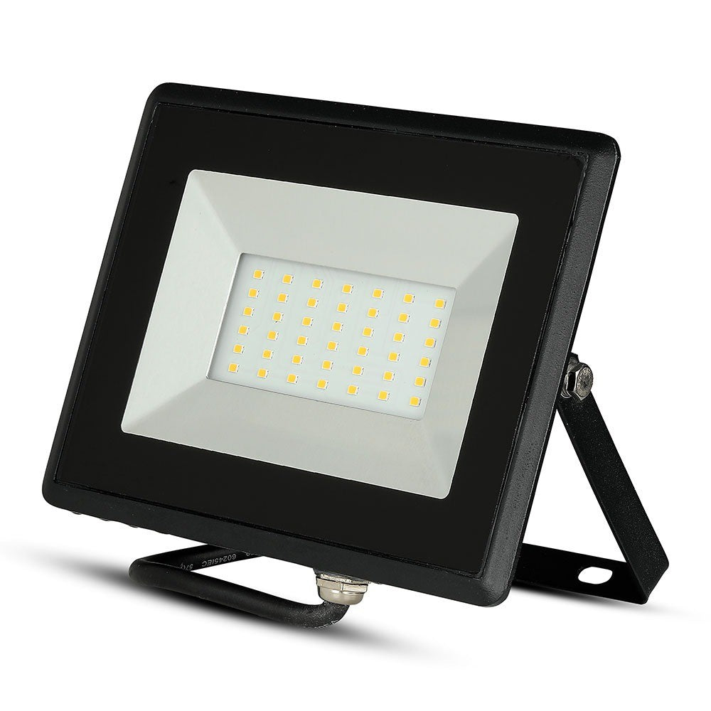 30W Naświetlacz LED SMD / Barwa:6500K / Obudowa: Czarna