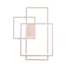 Maxlight Kinkiet Geometric - Metal + akryl - Biały W0234