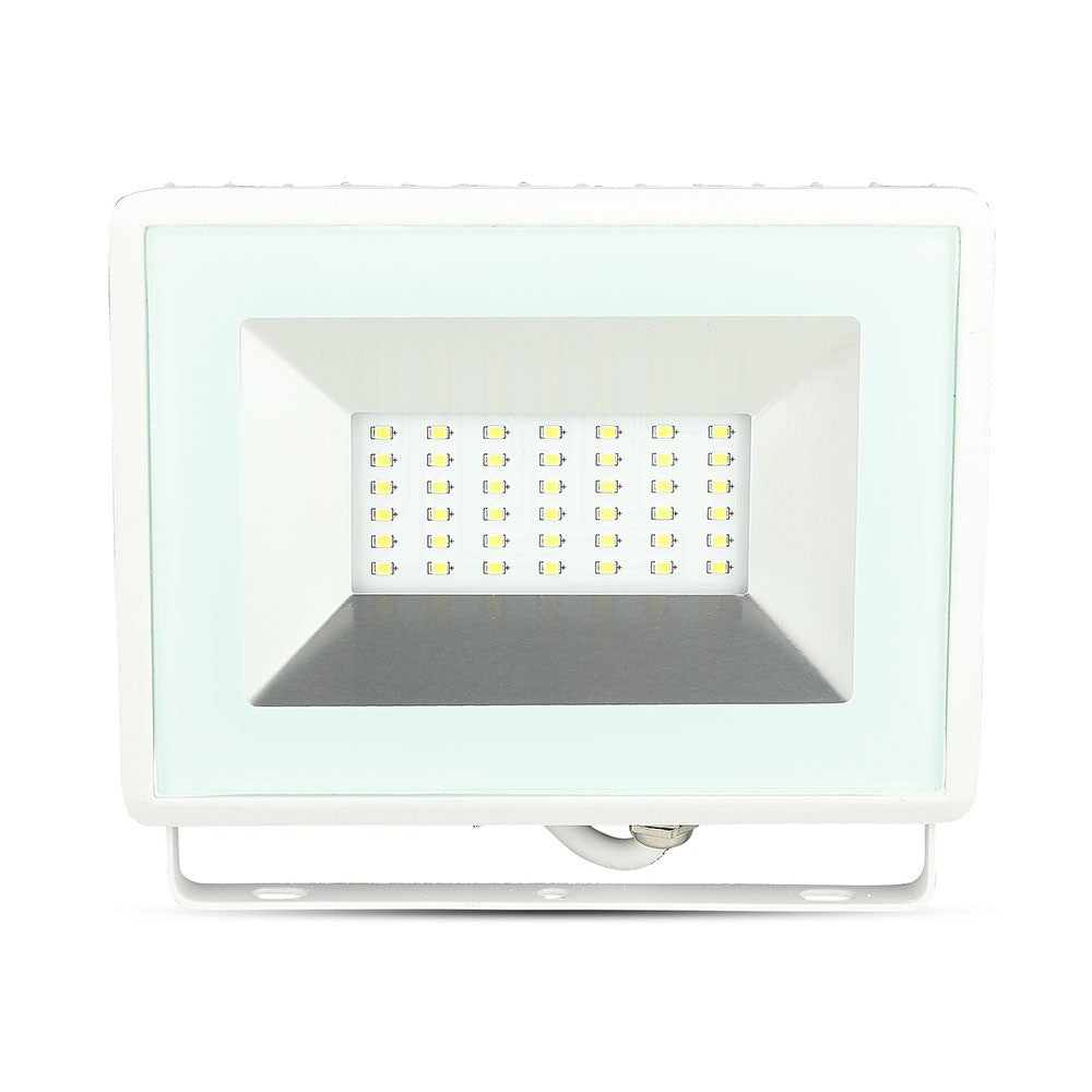30W Naświetlacz LED SMD / Barwa:3000K / Obudowa: Biała