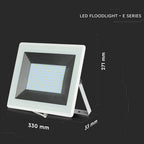 100W Naświetlacz LED SMD / Barwa:6500K / Obudowa: Biała