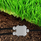 Złącze kablowe hermetyczne do przewodów elektrycznych / Ilość przewodów: 3 / Przekrój żyły: 0,5-2,5mm² / Średnica kabla: 8-12mm / IP68 / Biały