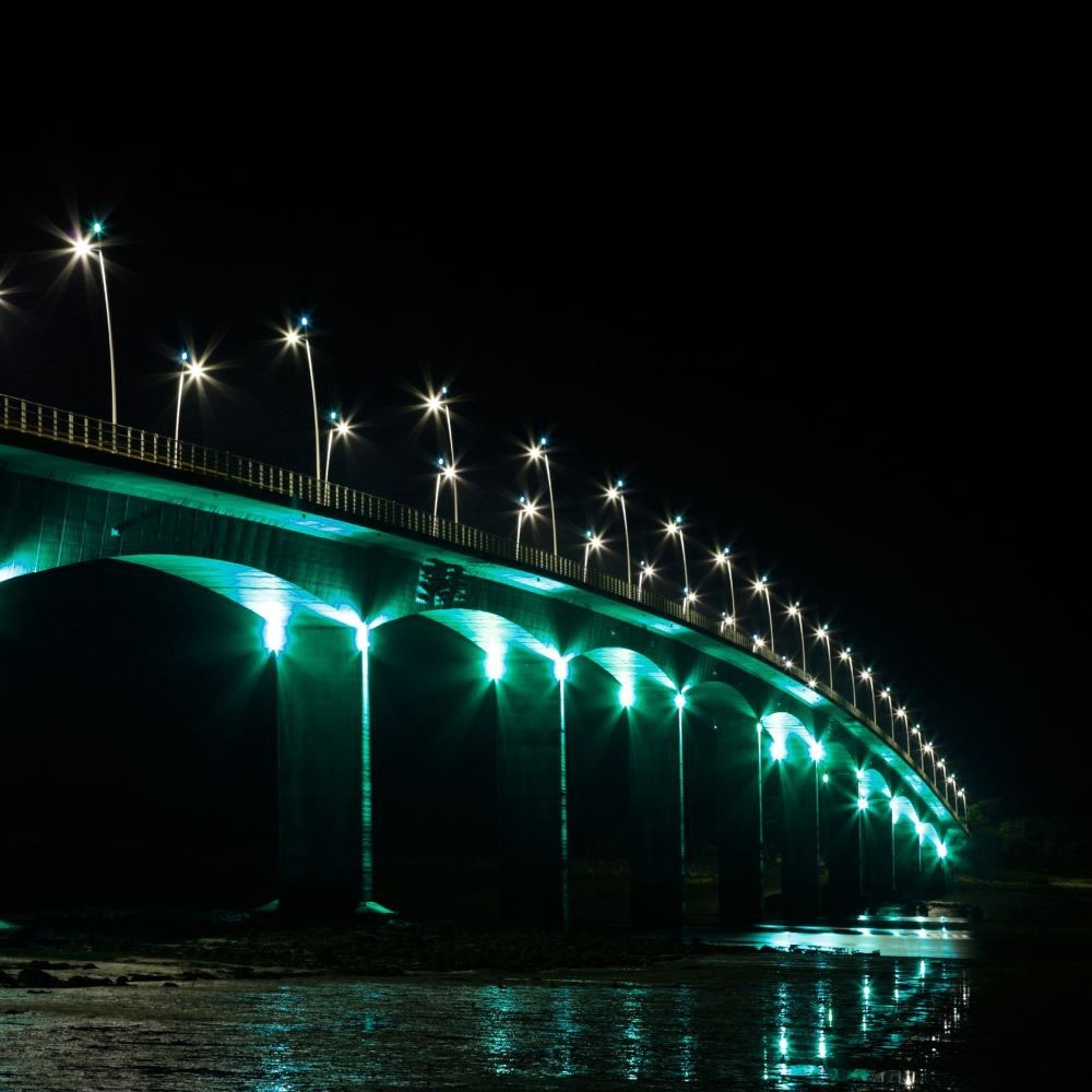 10W Naświetlacz LED SMD / Barwa: Zielony / Obudowa: Czarna