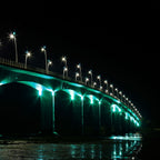 10W Naświetlacz LED SMD / Barwa: Zielony / Obudowa: Czarna