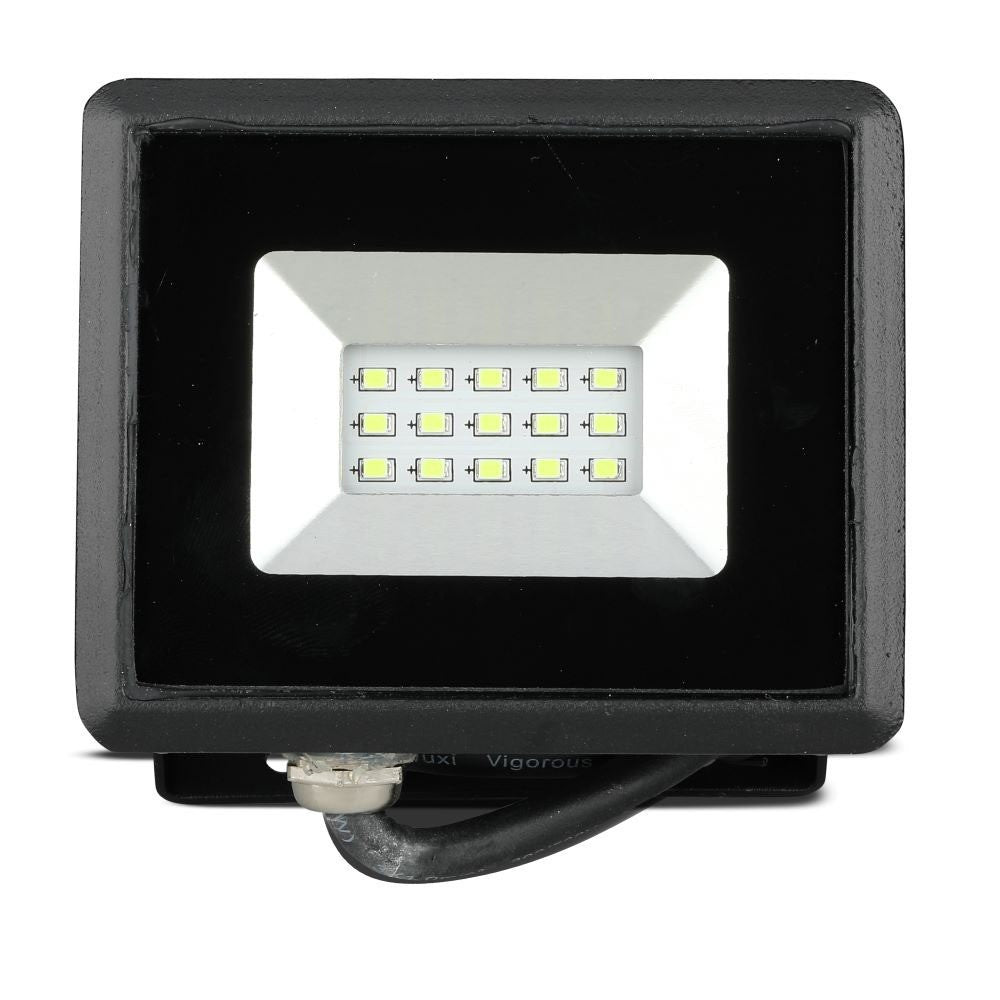 10W Naświetlacz LED SMD / Barwa: Zielony / Obudowa: Czarna