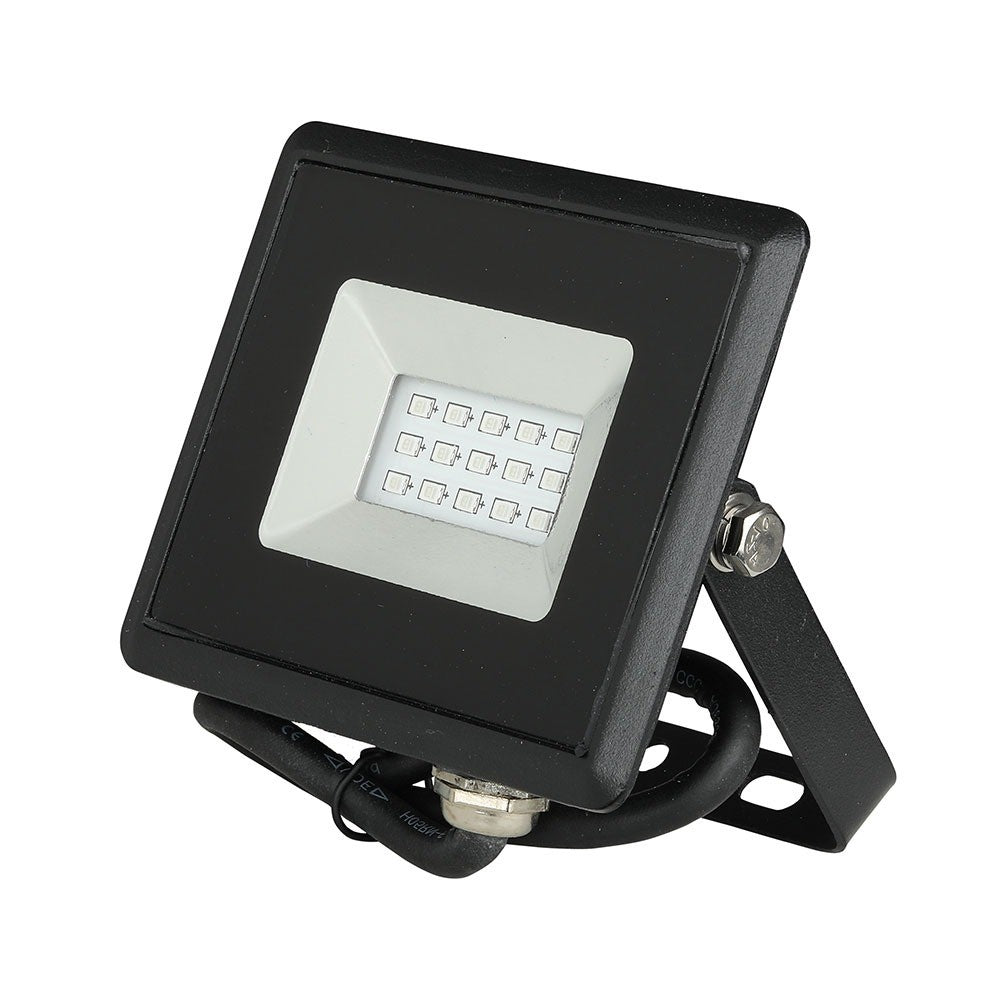 10W Naświetlacz LED SMD / Barwa: Niebieski / Obudowa: Czarna