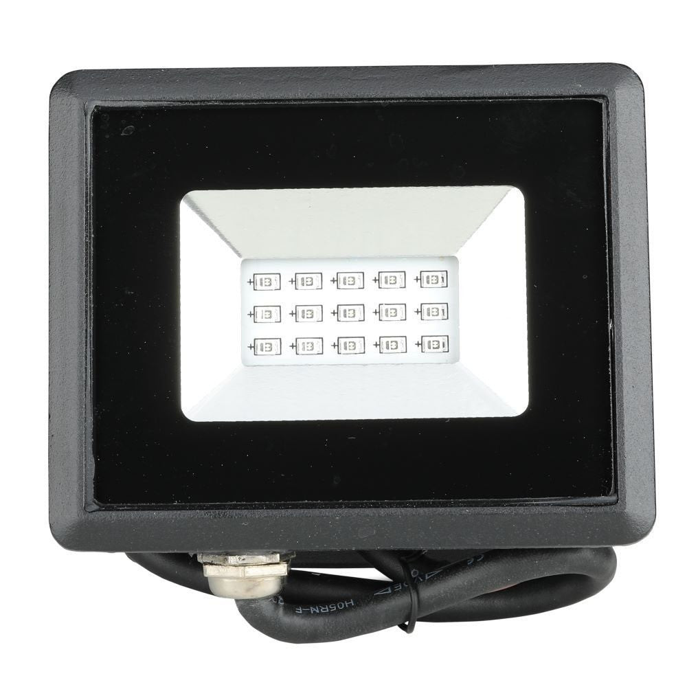 10W Naświetlacz LED SMD / Barwa: Niebieski / Obudowa: Czarna
