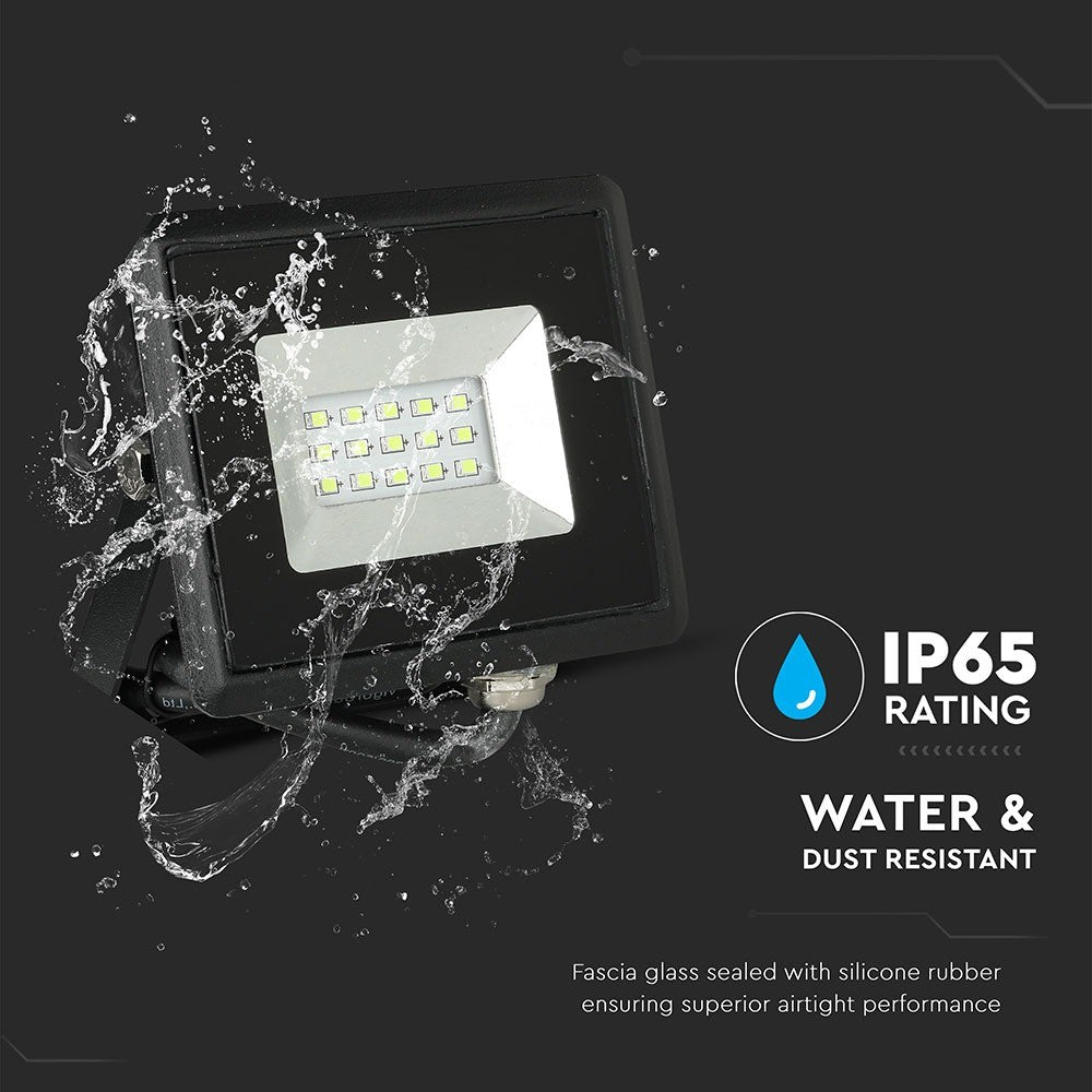 20W Naświetlacz LED SMD / Barwa: Zielony / Obudowa: Czarna
