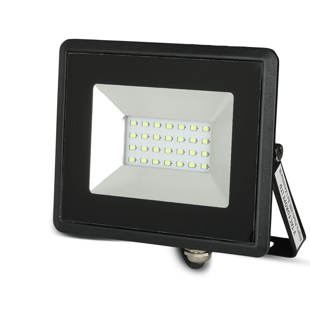 20W Naświetlacz LED SMD / Barwa: Zielony / Obudowa: Czarna
