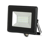 20W Naświetlacz LED SMD / Barwa: Zielony / Obudowa: Czarna