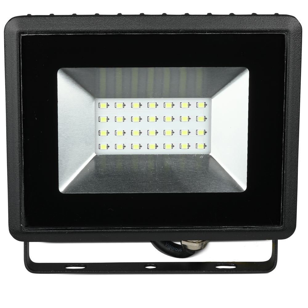 20W Naświetlacz LED SMD / Barwa: Zielony / Obudowa: Czarna
