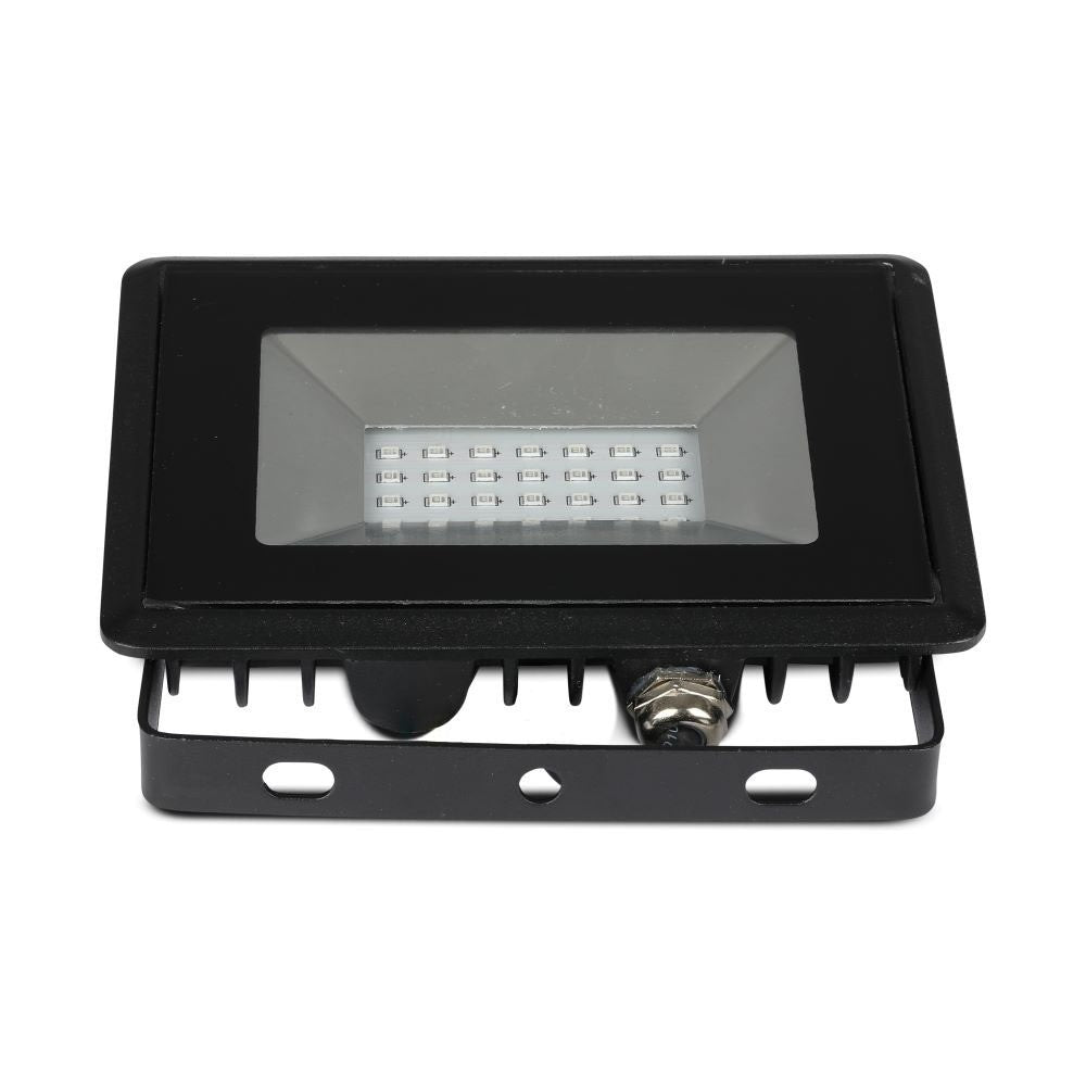 20W Naświetlacz LED SMD / Barwa: Niebieski / Obudowa: Czarna
