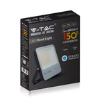 50W Naświetlacz LED SMD / Barwa:3000K / Obudowa: Czarna / Skuteczność 150lm/W