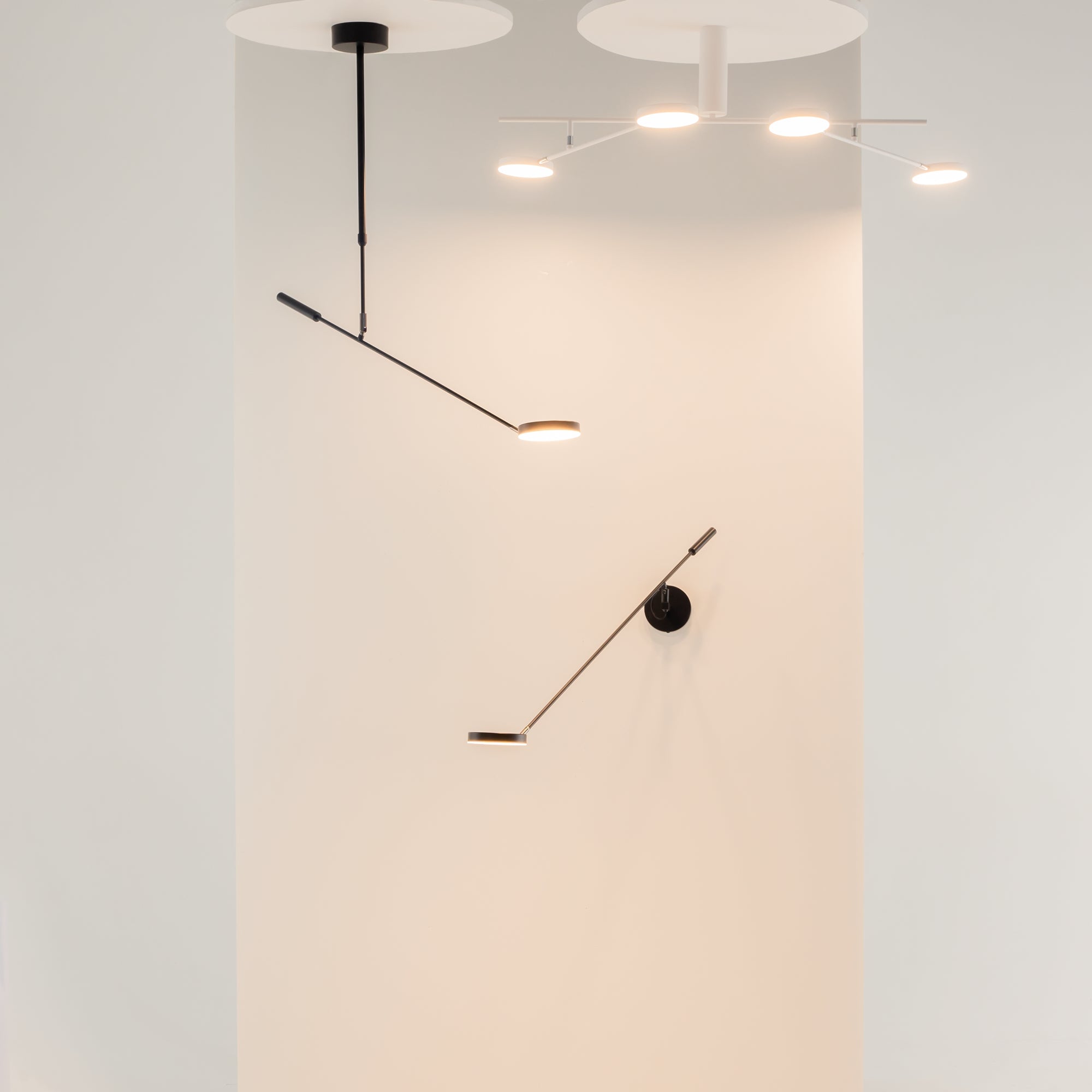 Maytoni Plafon Fad - Metal - Czarny MOD070CL-L8B3K