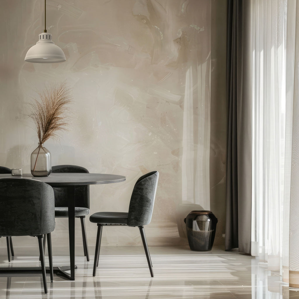 żyrandol Sven beige dia 210 mm 1xE27