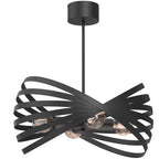 żyrandol Sparkle black 4xE27