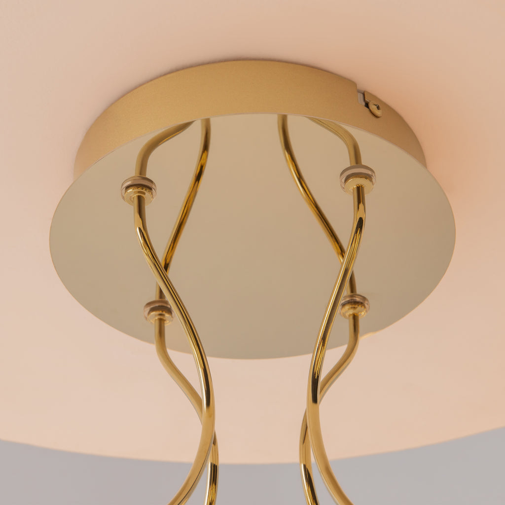 Maytoni Plafon Tessara - Stal nierdzewna - Złoty MOD081CL-L48G3K