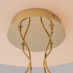 Maytoni Plafon Tessara - Stal nierdzewna - Złoty MOD081CL-L48G3K