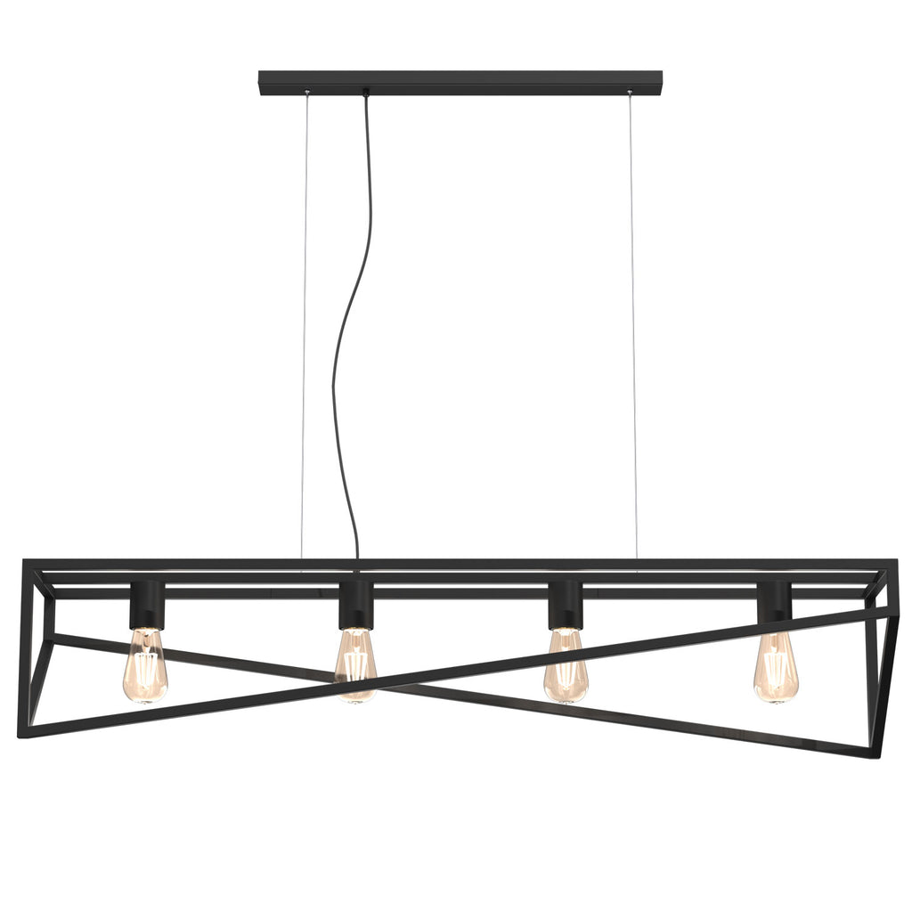 żyrandol Gote black 4xE27