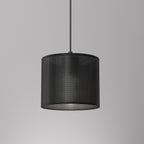 żyrandol Loft shade black, cylinder shade dia 180, h 150 black 1xE27