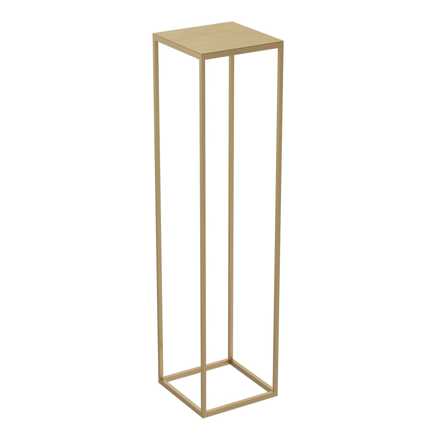 Flower stand Column A 1000x240x240 gold
