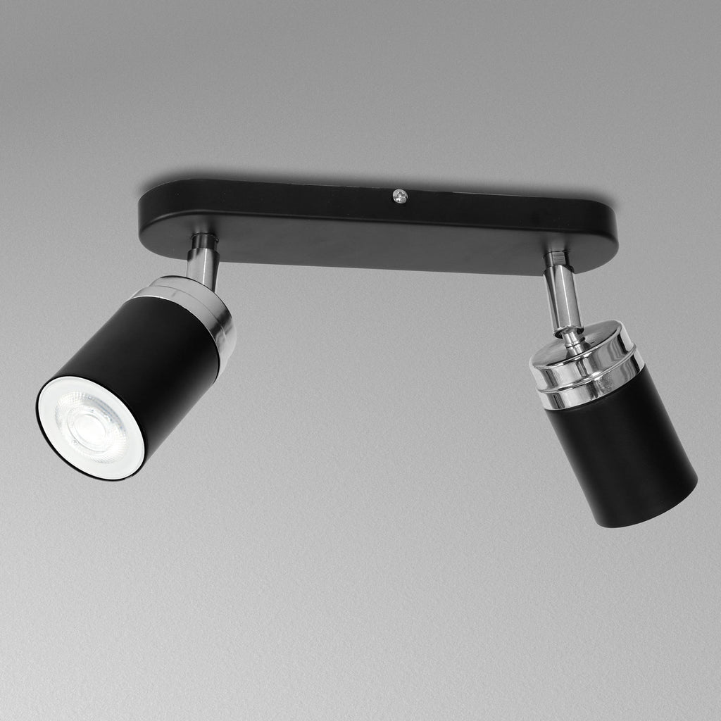 spot Reno black/chrome 2xGU10