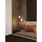 Maxlight Lampa wisząca Modern 5W - Metal + szkło - Czarny P0624